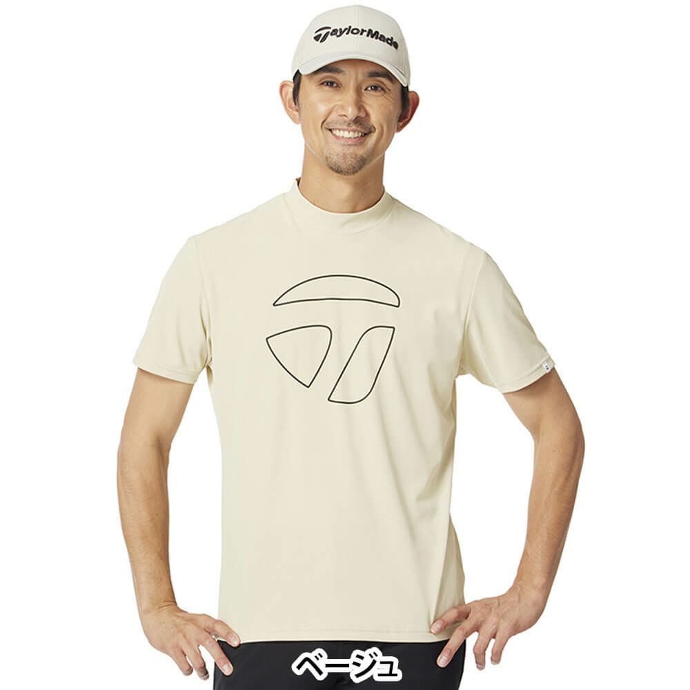 テーラーメイド TaylorMade　メンズ TMベーシック 半袖 モックネック シャツ UN636　2025年モデル 詳細8