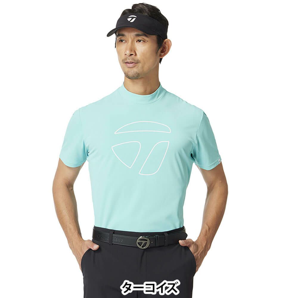テーラーメイド TaylorMade　メンズ TMベーシック 半袖 モックネック シャツ UN636　2025年モデル 詳細14