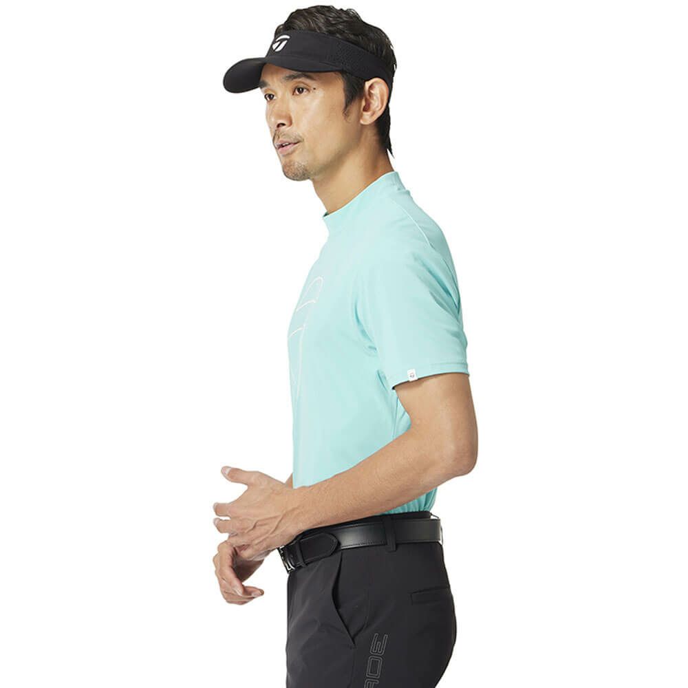 テーラーメイド TaylorMade　メンズ TMベーシック 半袖 モックネック シャツ UN636　2025年モデル 詳細16