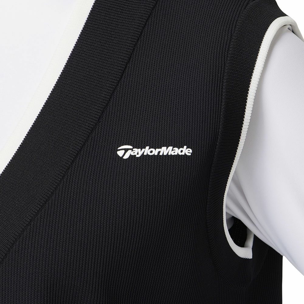 テーラーメイド TaylorMade　レディース リラックスド Vネック ベスト UN664　2025年モデル 詳細5