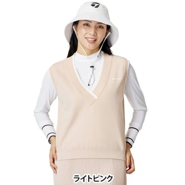 テーラーメイド TaylorMade　レディース リラックスド Vネック ベスト UN664　2025年モデル 詳細12