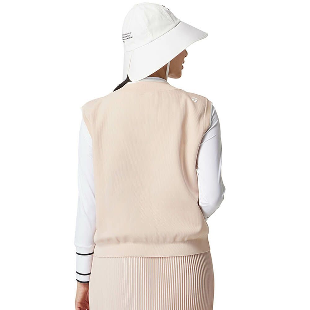 テーラーメイド TaylorMade　レディース リラックスド Vネック ベスト UN664　2025年モデル 詳細13