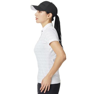 テーラーメイド TaylorMade　レディース ロゴボーダー 半袖 ポロシャツ UN669　2025年モデル 詳細9