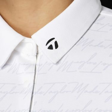 テーラーメイド TaylorMade　レディース ロゴボーダー 半袖 ポロシャツ UN669　2025年モデル 詳細10