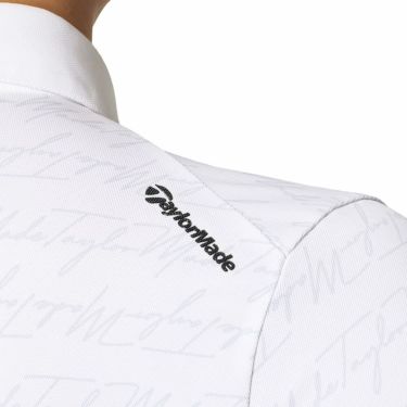 テーラーメイド TaylorMade　レディース ロゴボーダー 半袖 ポロシャツ UN669　2025年モデル 詳細11