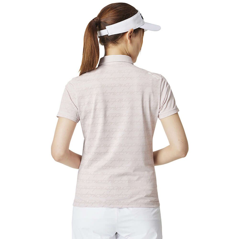 テーラーメイド TaylorMade　レディース ロゴボーダー 半袖 ポロシャツ UN669　2025年モデル 詳細13