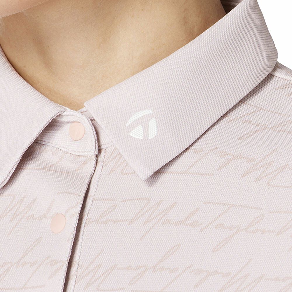 テーラーメイド TaylorMade　レディース ロゴボーダー 半袖 ポロシャツ UN669　2025年モデル 詳細15