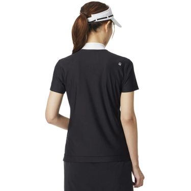 テーラーメイド TaylorMade　レディース スリットカラー 半袖 モックネック シャツ UN686　2025年モデル 詳細3