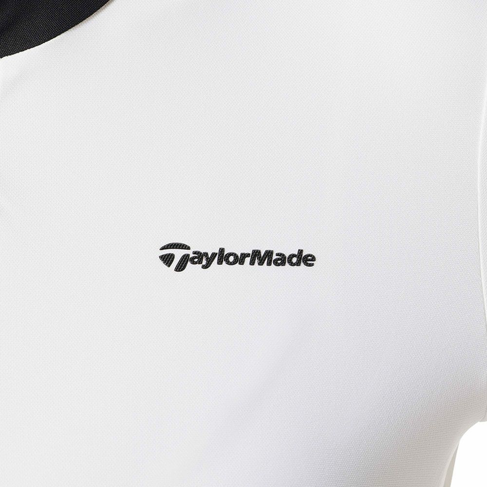 テーラーメイド TaylorMade　レディース スリットカラー 半袖 モックネック シャツ UN686　2025年モデル 詳細10