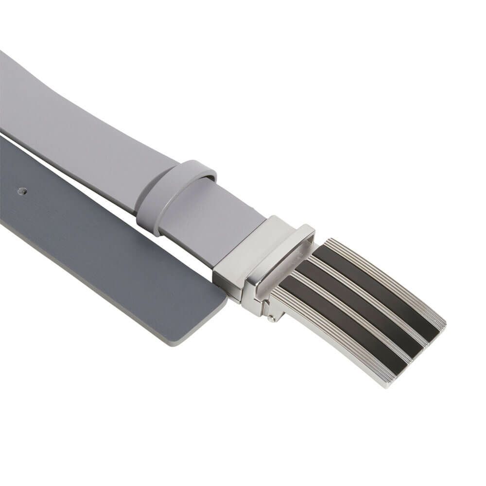 アディダス adidas　メンズ リバーシブル スリーストライプス ツアー ベルト KVI45 JJ3848 グレースリー　2025年モデル 詳細2