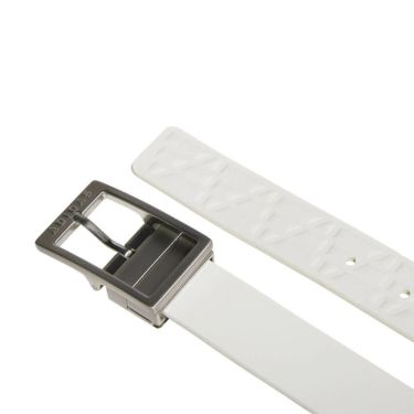 アディダス adidas　レディース リバーシブル デボス ピンホール ベルト KTJ00 JF4643 ホワイト　2025年モデル 詳細2