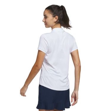 アディダス adidas　レディース メッシュ アーガイル 半袖シャツ KTI66　2025年モデル 詳細3