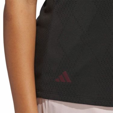 アディダス adidas　レディース メッシュ アーガイル 半袖シャツ KTI66　2025年モデル 詳細10