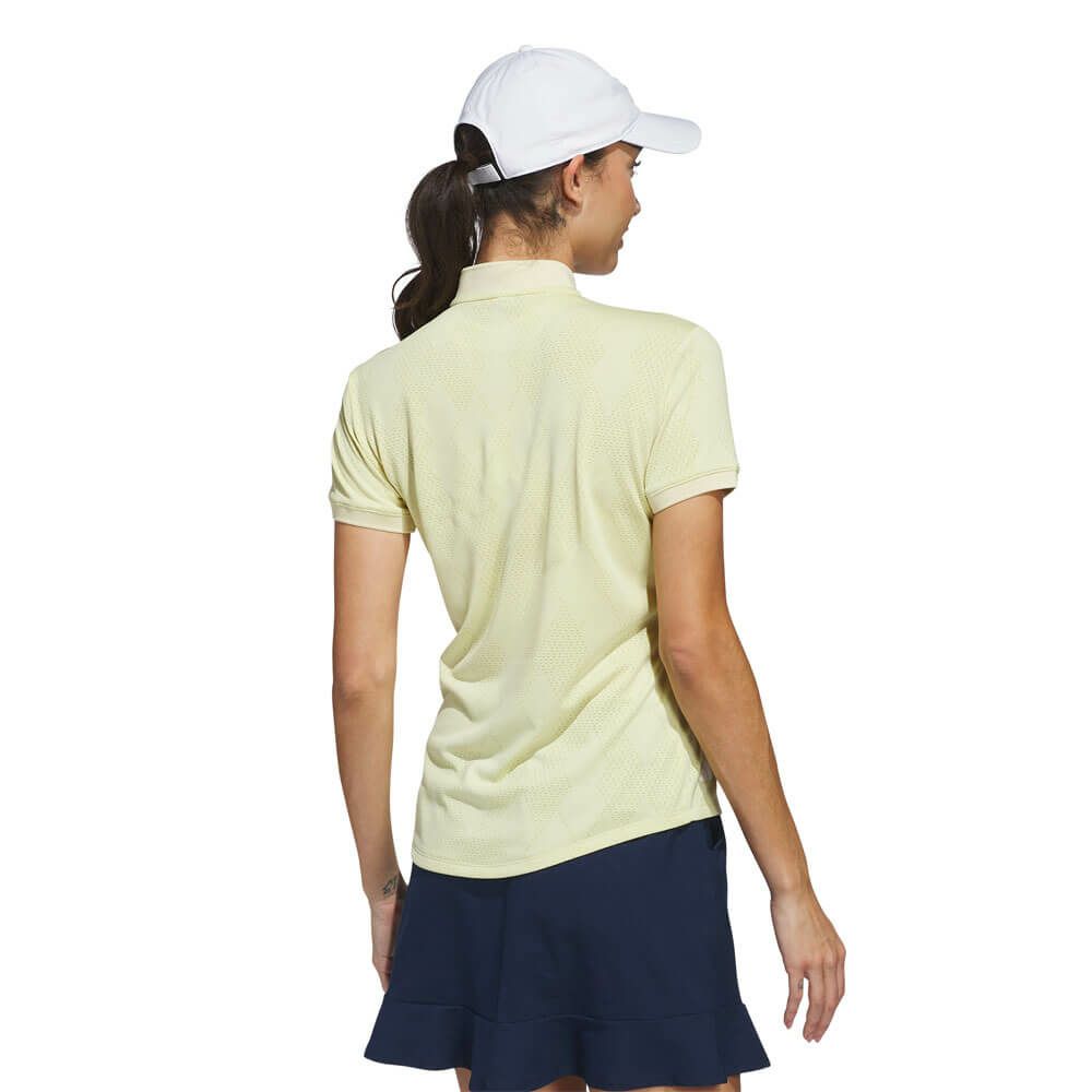 アディダス adidas　レディース メッシュ アーガイル 半袖シャツ KTI66　2025年モデル 詳細13