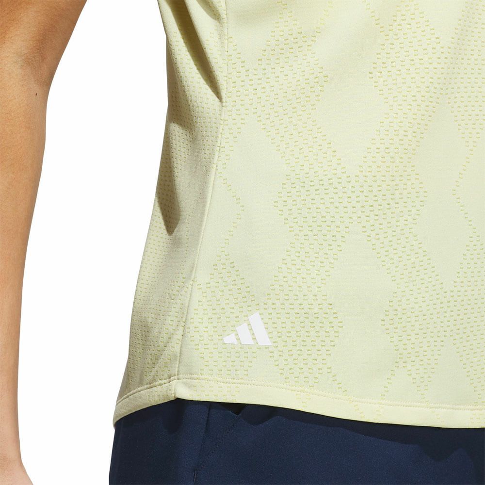 アディダス adidas　レディース メッシュ アーガイル 半袖シャツ KTI66　2025年モデル 詳細16