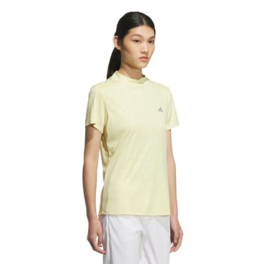 アディダス adidas　レディース BOSロゴ柄 デボス 半袖 モックネックシャツ KTI74　2025年モデル 詳細8