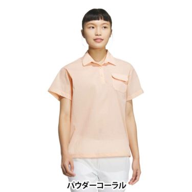 アディダス adidas　レディース 撥水 シースルー ボックスシルエット 半袖 ポロシャツ KTI78　2025年モデル 詳細12