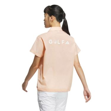 アディダス adidas　レディース 撥水 シースルー ボックスシルエット 半袖 ポロシャツ KTI78　2025年モデル 詳細13