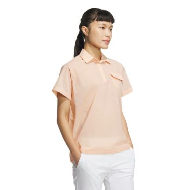 アディダス adidas　レディース 撥水 シースルー ボックスシルエット 半袖 ポロシャツ KTI78　2025年モデル 詳細14