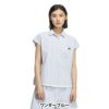 アディダス adidas　レディース シアサッカー フレンチスリーブ ポロシャツ KTI81　2025年モデル 詳細7