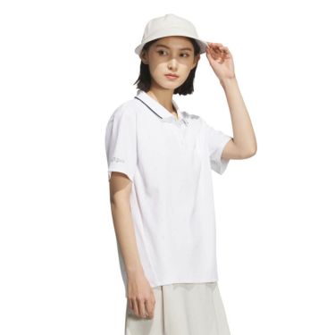 アディダス adidas　レディース モノグラム 半袖 ポロシャツ KTI84　2025年モデル 詳細4
