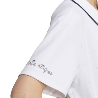 アディダス adidas　レディース モノグラム 半袖 ポロシャツ KTI84　2025年モデル 詳細5