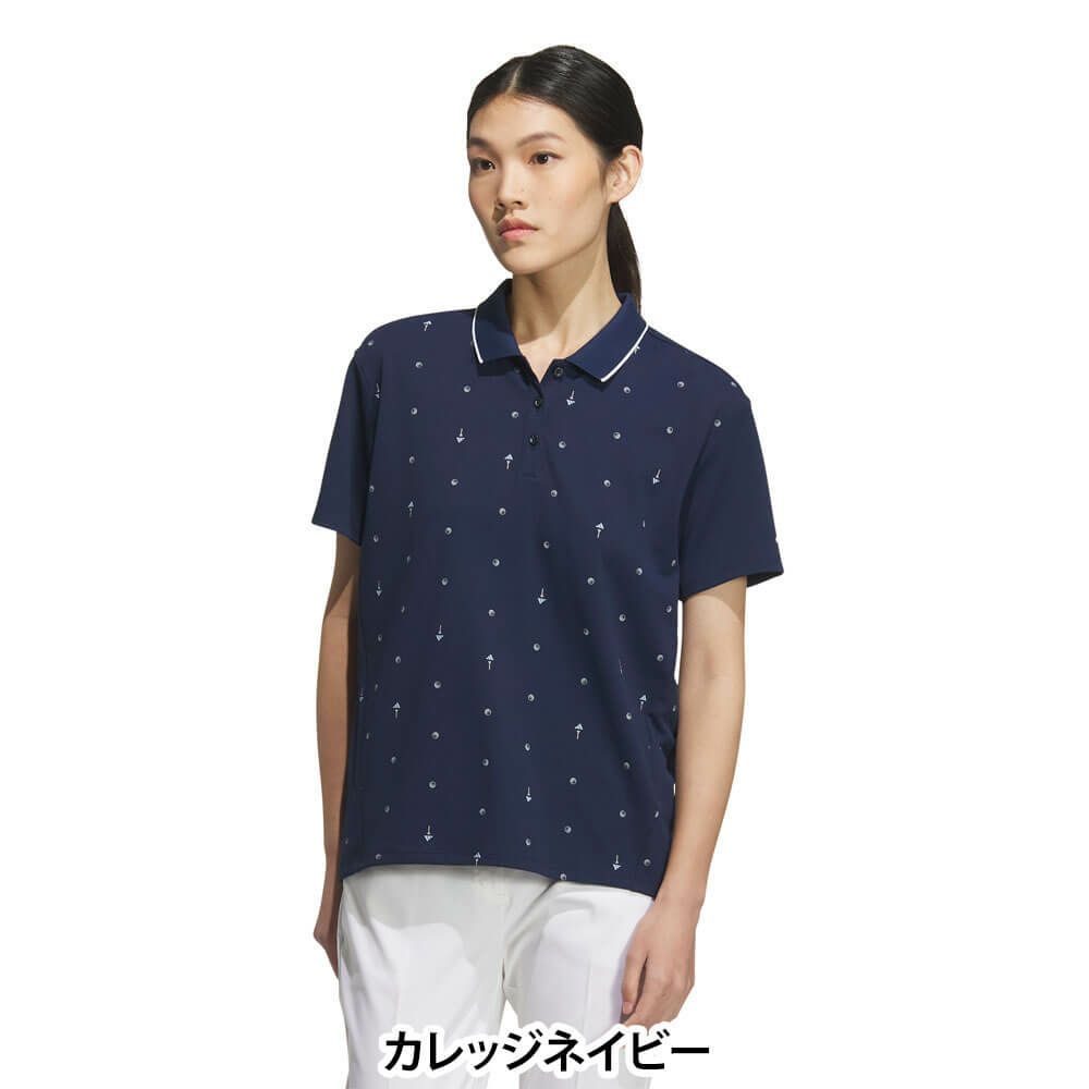アディダス adidas　レディース モノグラム 半袖 ポロシャツ KTI84　2025年モデル 詳細12