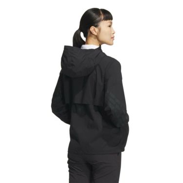 アディダス adidas　レディース LIGHT DWR 長袖 フルジップ フーディー KTI87　2025年モデル 詳細3