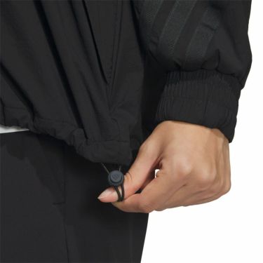 アディダス adidas　レディース LIGHT DWR 長袖 フルジップ フーディー KTI87　2025年モデル 詳細5