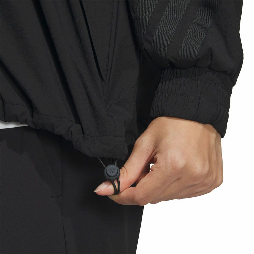 アディダス adidas　レディース LIGHT DWR 長袖 フルジップ フーディー KTI87　2025年モデル 詳細5