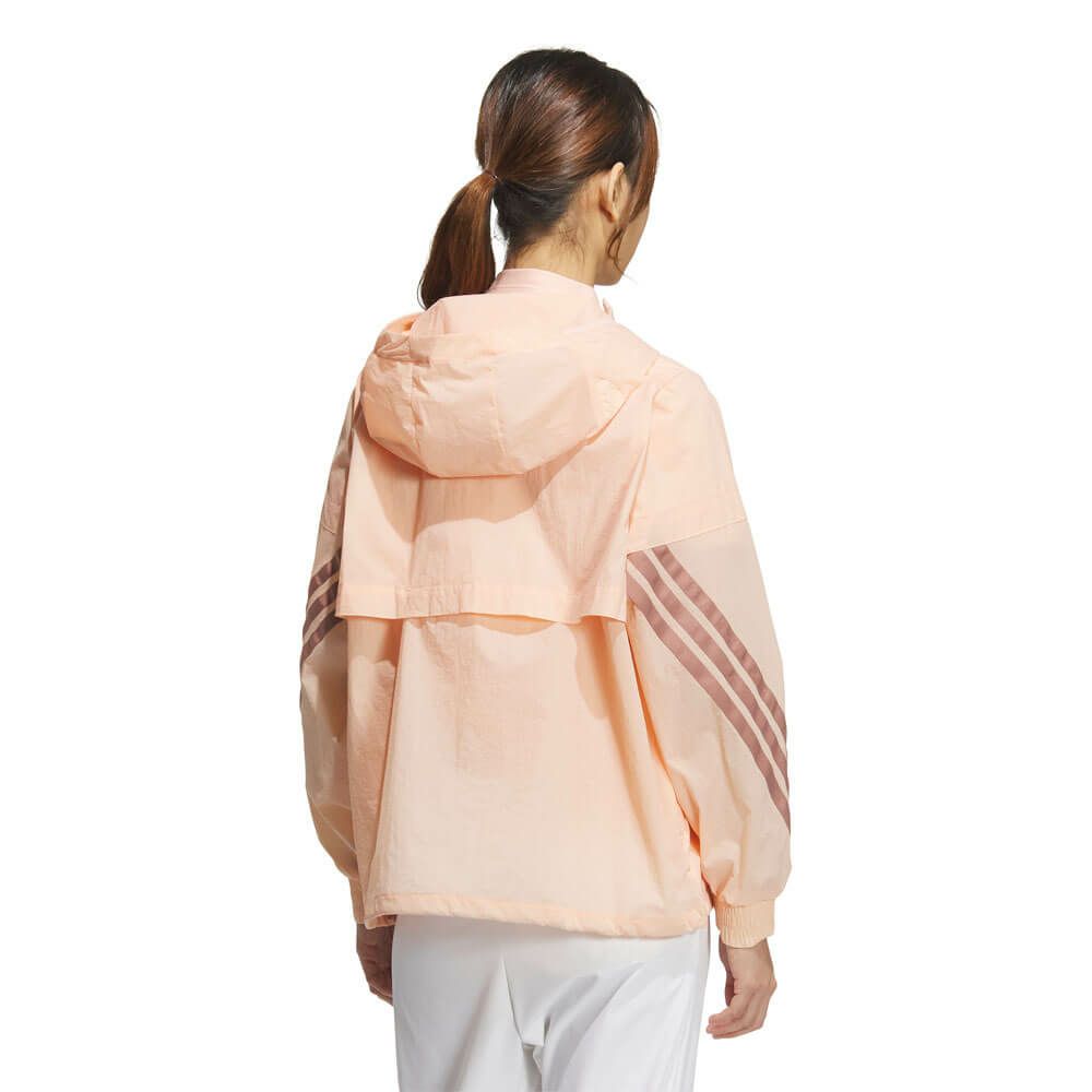 アディダス adidas　レディース LIGHT DWR 長袖 フルジップ フーディー KTI87　2025年モデル 詳細8