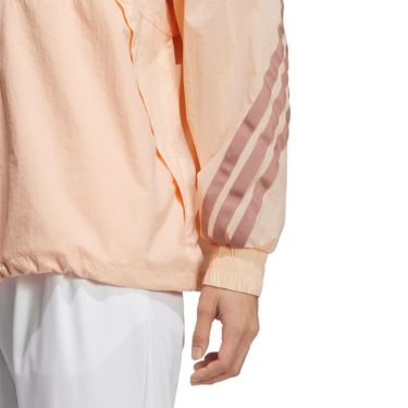 アディダス adidas　レディース LIGHT DWR 長袖 フルジップ フーディー KTI87　2025年モデル 詳細11