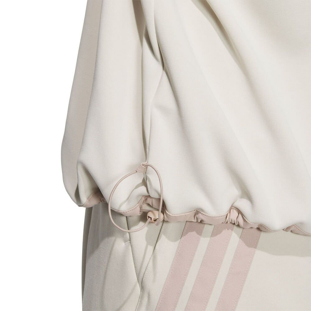 アディダス adidas　レディース スリーストライプス ボックスシルエット 半袖 モックネックシャツ KTI91　2025年モデル 詳細11