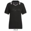 アディダス adidas　レディース ビヨンド ザ コース ルーズ スキッパー ニットボックスシルエット 半袖 ポロシャツ KTN36　2025年モデル 詳細2