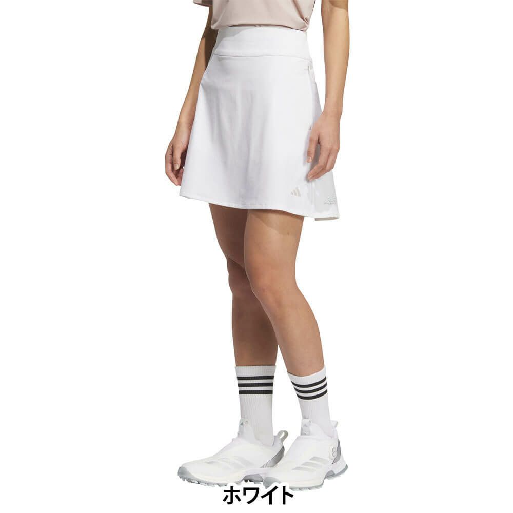 アディダス adidas　レディース アディゼロ 撥水 バックプリーツ スカート KUK60　2025年モデル 詳細2