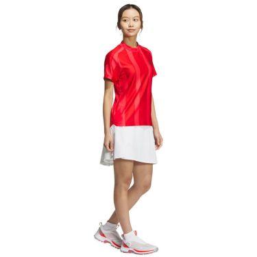 アディダス adidas　レディース アディゼロ メッシュ 半袖 モックネックシャツ KUK65　2025年モデル 詳細9
