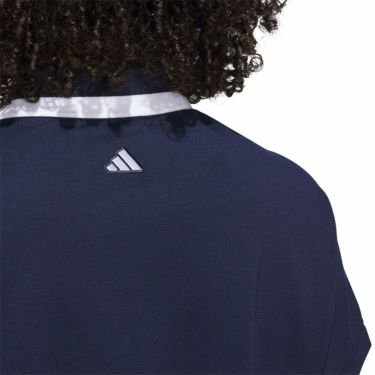 アディダス adidas　レディース ビヨンド ザ コース フレンチスリープ ボックスシルエット 半袖 ポロシャツ KUL06　2025年モデル 詳細5