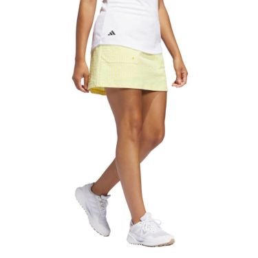 アディダス adidas　レディース ギンガムチェック プルオン スカート KTI67　2025年モデル 詳細4