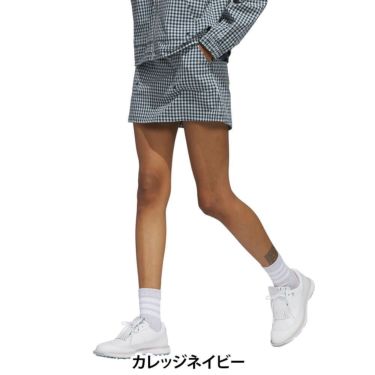 アディダス adidas　レディース ギンガムチェック プルオン スカート KTI67　2025年モデル 詳細7