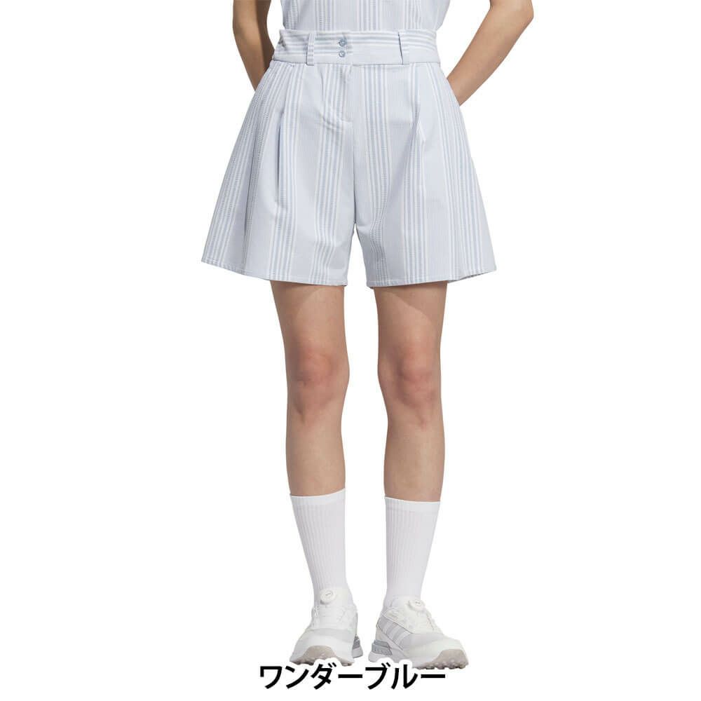 アディダス adidas　レディース シアサッカー ショートパンツ KTI80　2025年モデル 詳細7