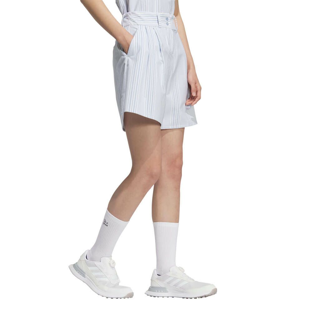 アディダス adidas　レディース シアサッカー ショートパンツ KTI80　2025年モデル 詳細9