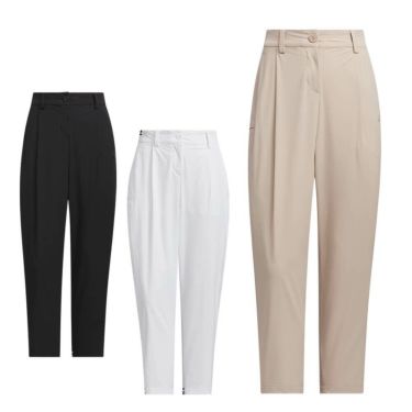 アディダス adidas　レディース ビヨンド ザ コース EX-stretch active 撥水 サイドポケット ルーズフィット アンクルパンツ KTN30　2025年モデル 詳細1