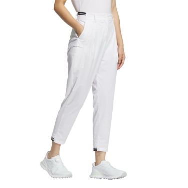 アディダス adidas　レディース ビヨンド ザ コース EX-stretch active 撥水 サイドポケット ルーズフィット アンクルパンツ KTN30　2025年モデル 詳細4