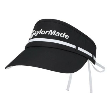 テーラーメイド TaylorMade　レディース リボン サンバイザー UN579 M16986 ブラック　2025年モデル 詳細1