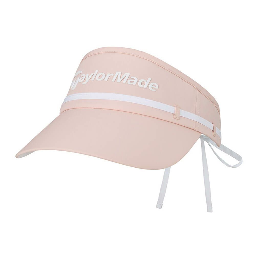 テーラーメイド TaylorMade　レディース リボン サンバイザー UN579 M16987 ライトピンク　2025年モデル 詳細1