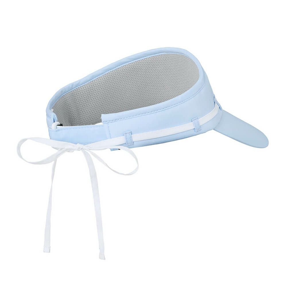 テーラーメイド TaylorMade　レディース リボン サンバイザー UN579 M16988 シャンブレー　2025年モデル 詳細2