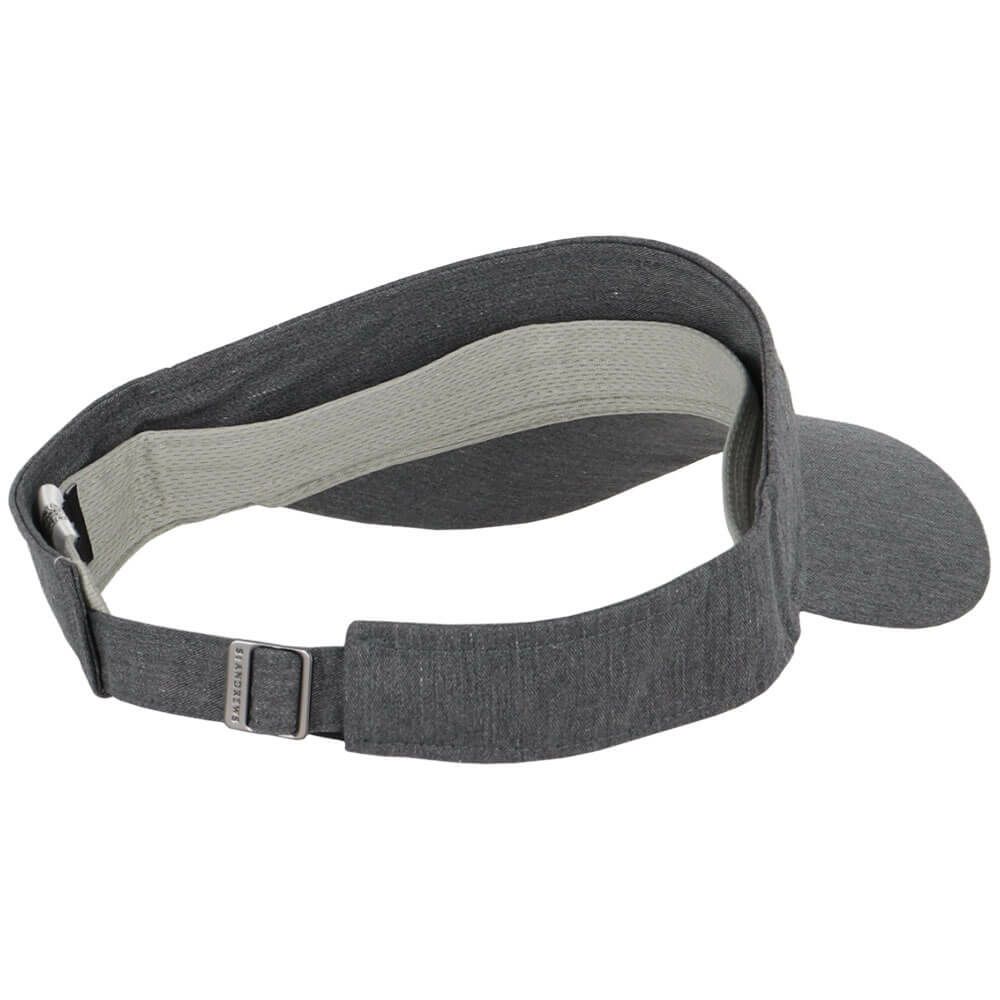 セントアンドリュース St ANDREWS　メンズ 撥水 ロゴデザイン バイザー 042-5187552 020 グレー　2025年モデル 詳細2