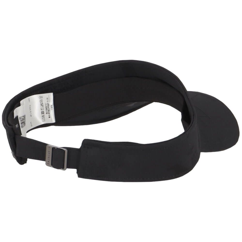 セントアンドリュース St ANDREWS　ユニセックス コンセプト柄 ジャガード バイザー 042-5187302 010 ブラック　2025年モデル 詳細2