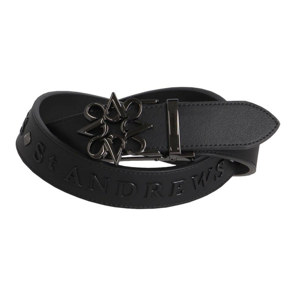 セントアンドリュース St ANDREWS　ユニセックス ケルトバックル ベルト 042-5982201 010 ブラック　2025年モデル ブラック