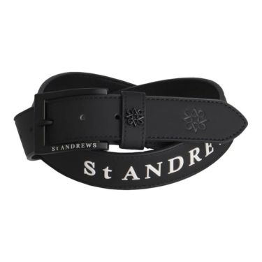 セントアンドリュース St ANDREWS　ユニセックス ケルトロゴ ベルト 042-5982251 010 ブラック　2025年モデル ブラック